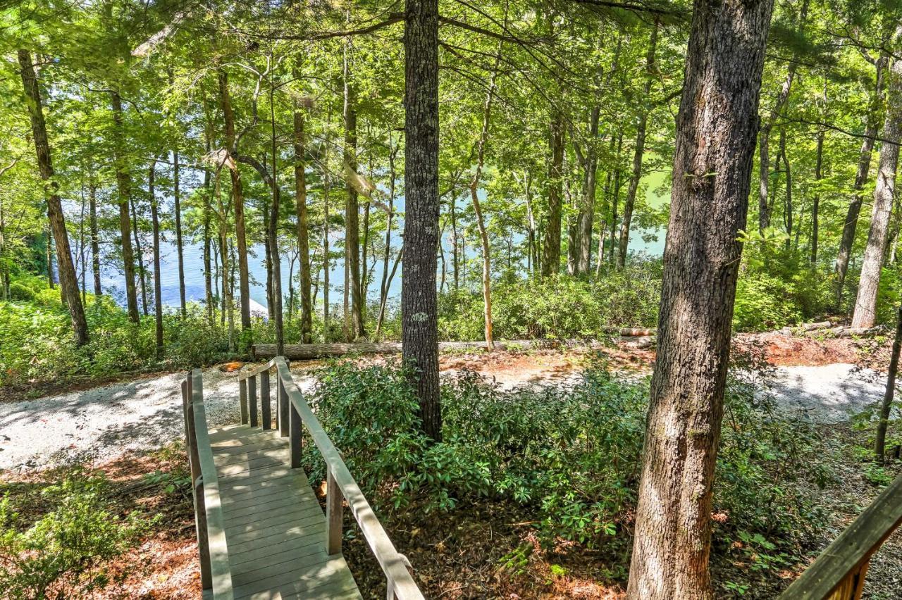 Lakefront Mountain Rest Cottage With Gas Fireplace! Walhalla Exterior photo